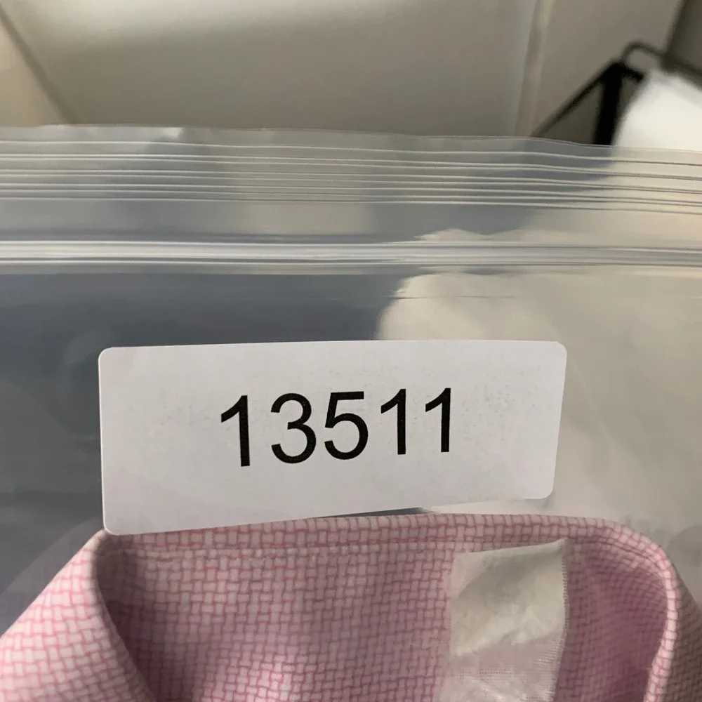 State & Liberty Dress Shirt Men Medium Pink Long Sleeve Athletic Slim Fit Trouse